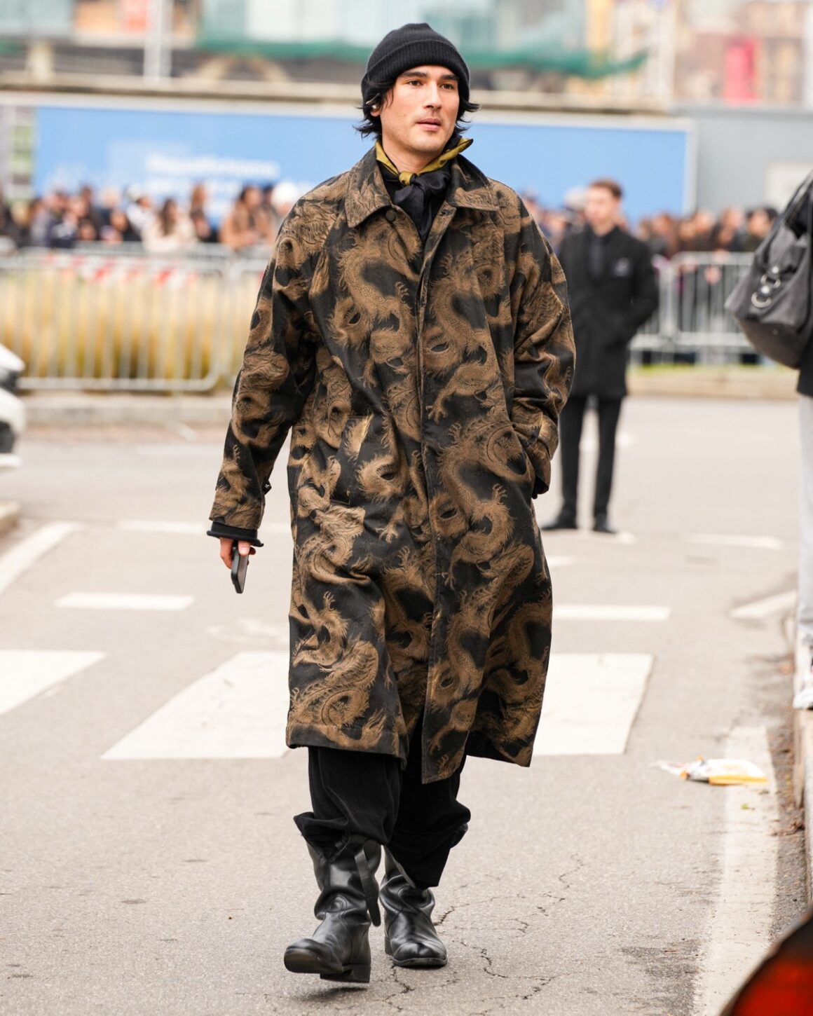Milan Men's Fashion Week: Fall/Winter 2026 - Prada - Outside Arrivals