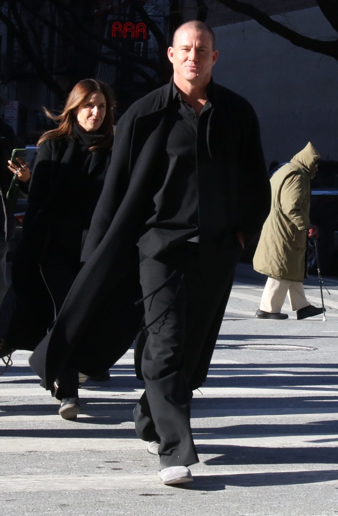 Channing Tatum promotes Magic Mike Live! on Broadway