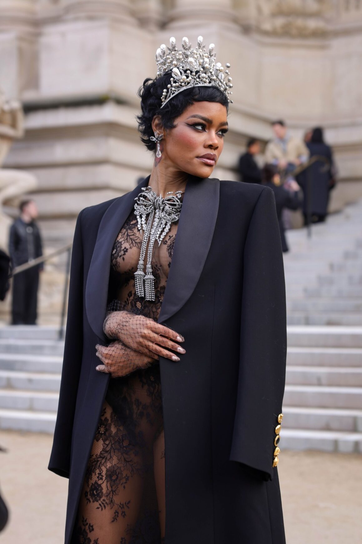 Paris Fashion Week: Haute Couture Spring/Summer 2026 - Schiaparelli - Outside Arrivals