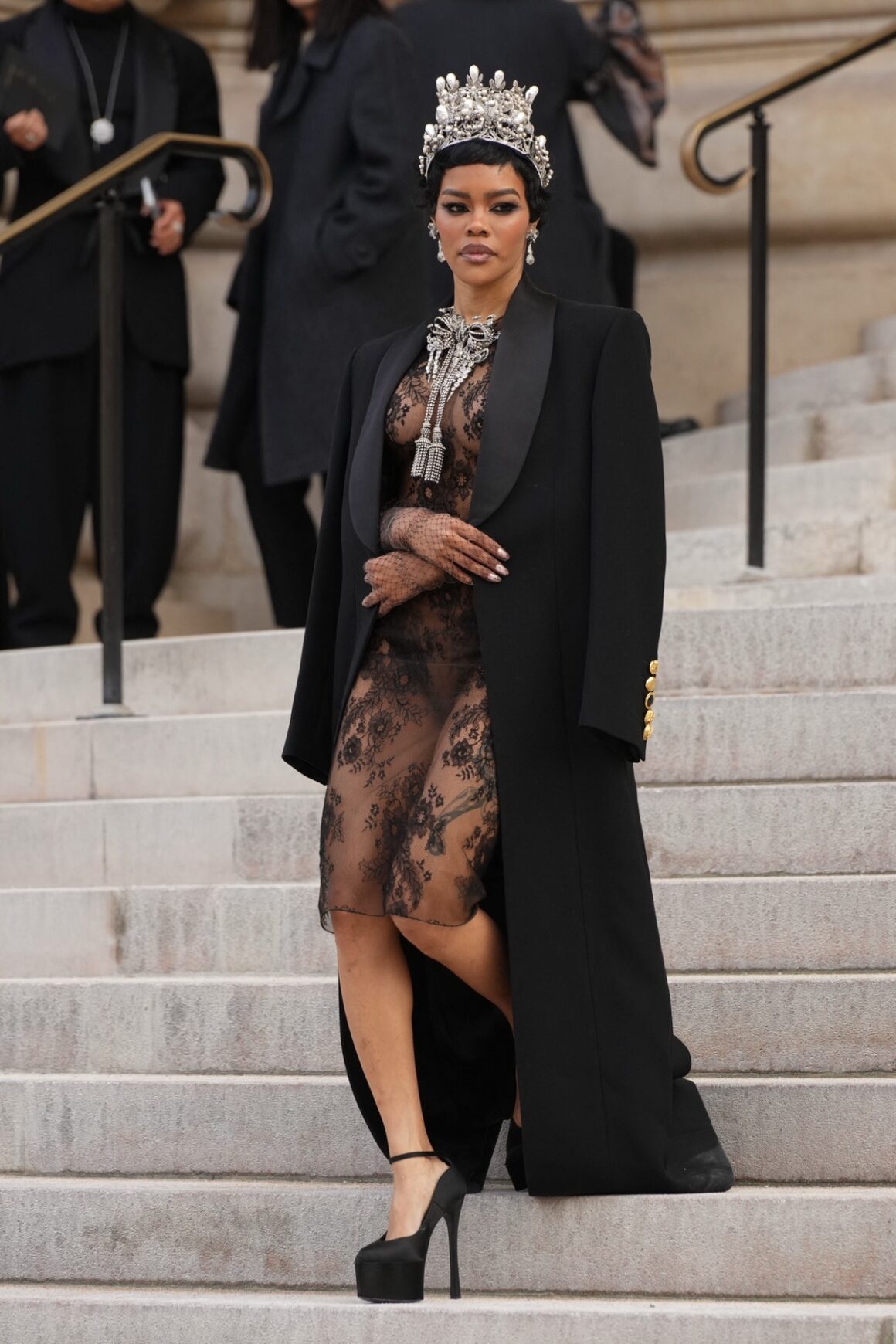 Paris Fashion Week: Haute Couture Spring/Summer 2026 - Schiaparelli - Outside Arrivals