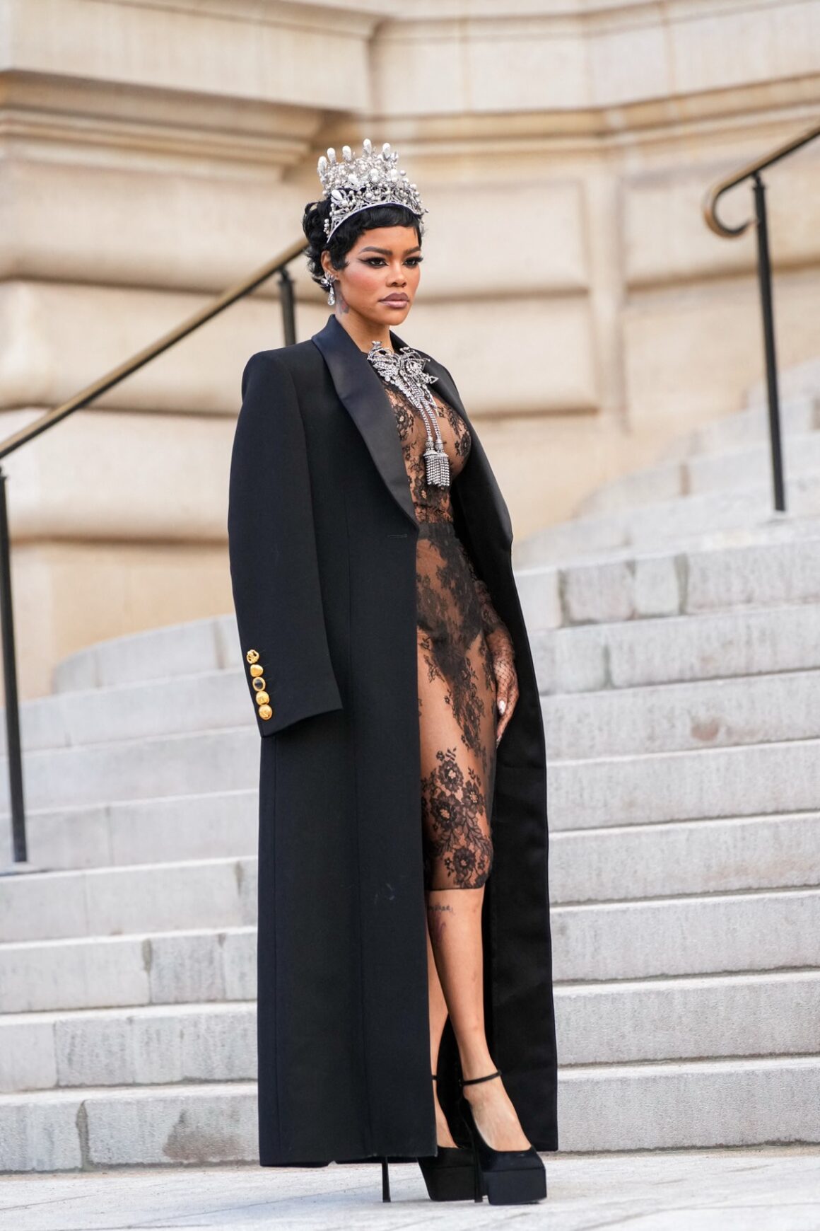 Paris Fashion Week: Haute Couture Spring/Summer 2026 - Schiaparelli - Outside Arrivals