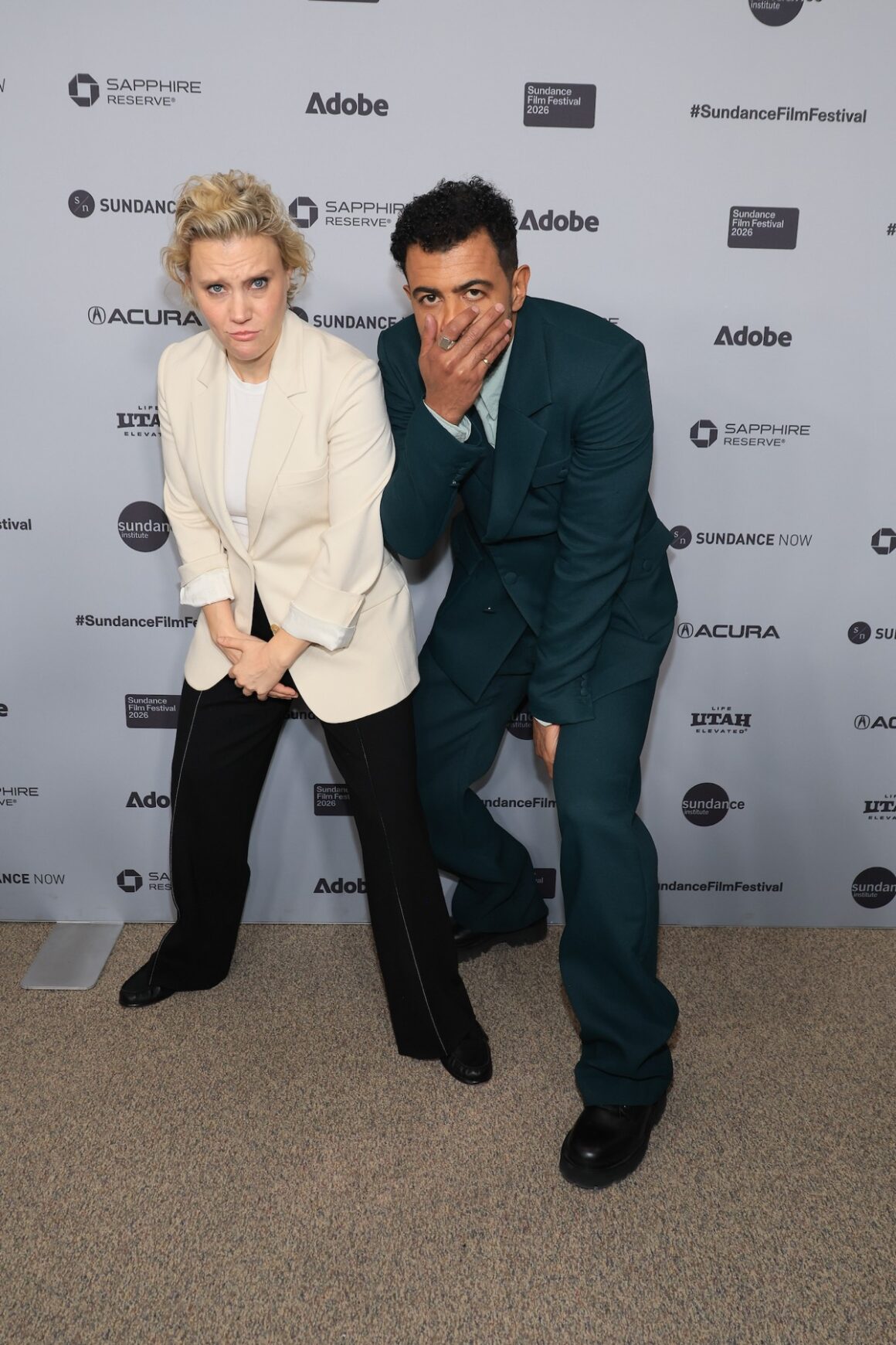 Kate McKinnon and Daveed Diggs