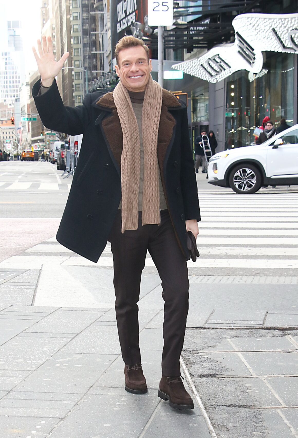 Celebrities At One Times Square