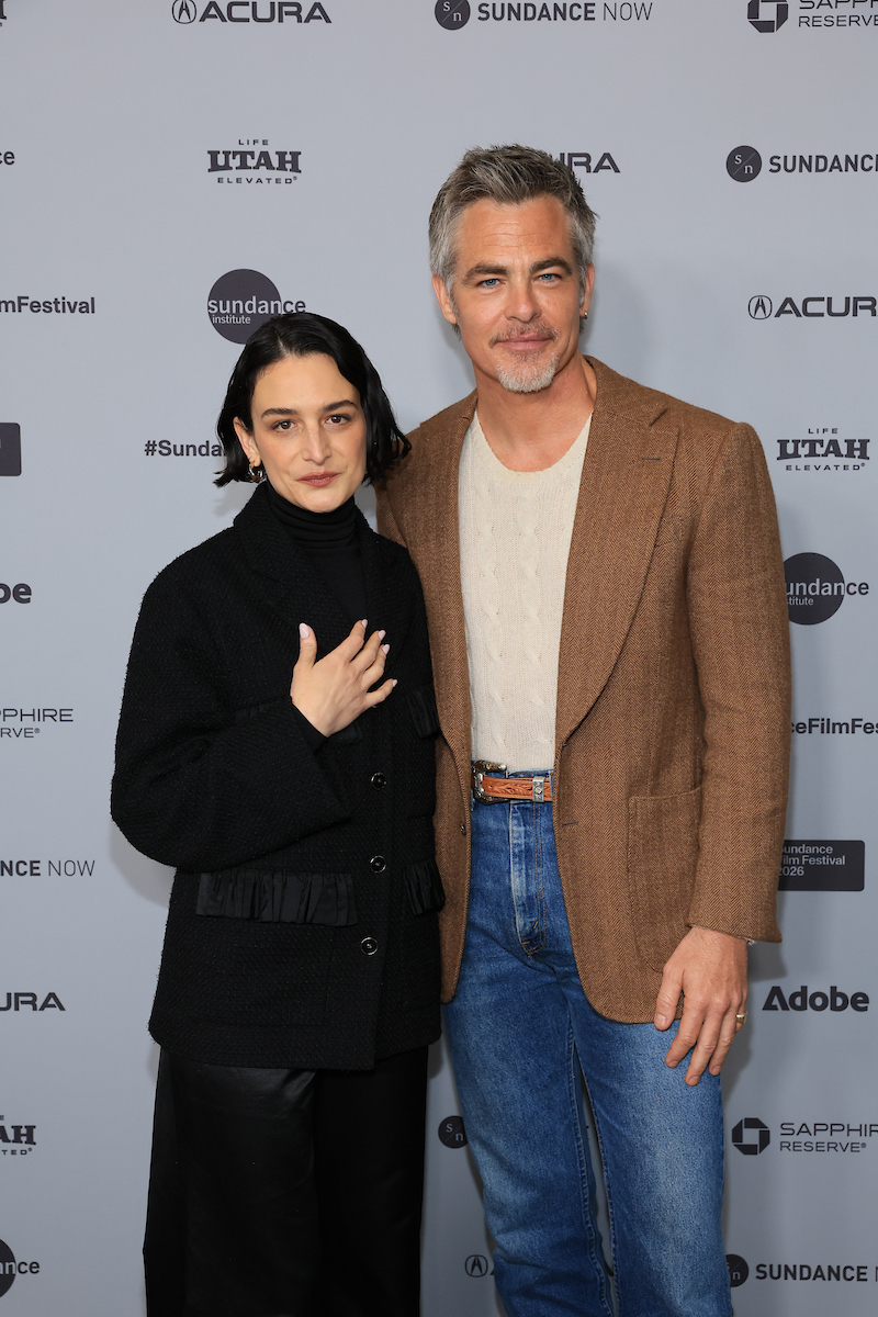 Chris Pine and Jenny Slate