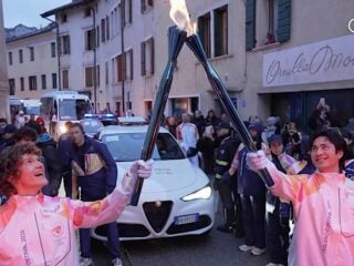 Hudson Williams and Connor Storrie