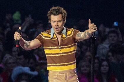 Harry Styles performs live in Coventry