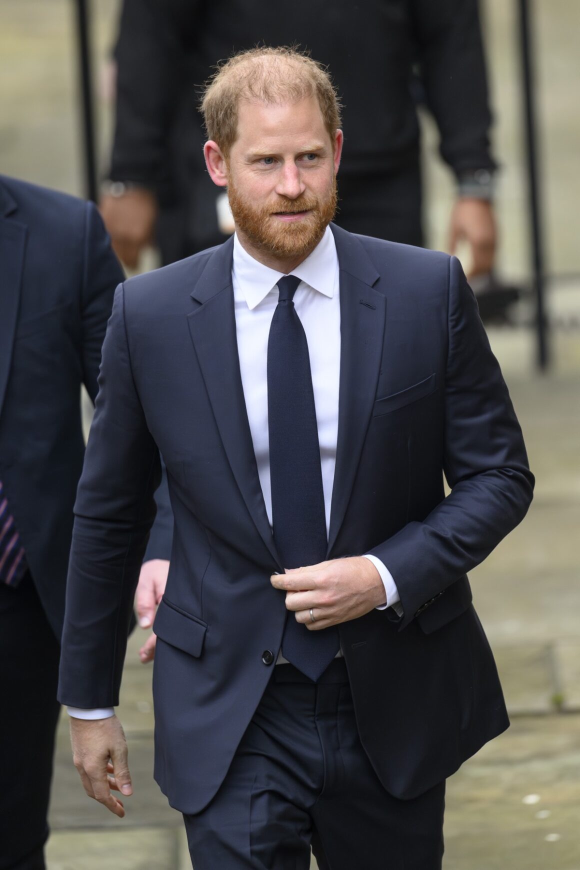 Prince Harry Arrives For Associated Newspapers Trial