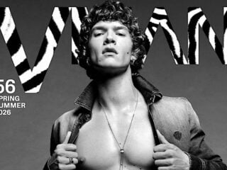 Connor Storrie covers VMAN Issue 56