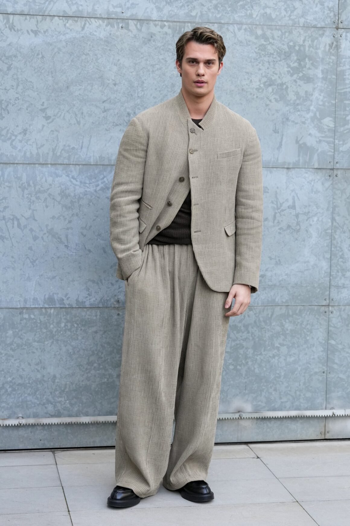 Milan Fashion Week Womens Wear Fall/Winter 2026/2027: Emporio Armani - Arrivals