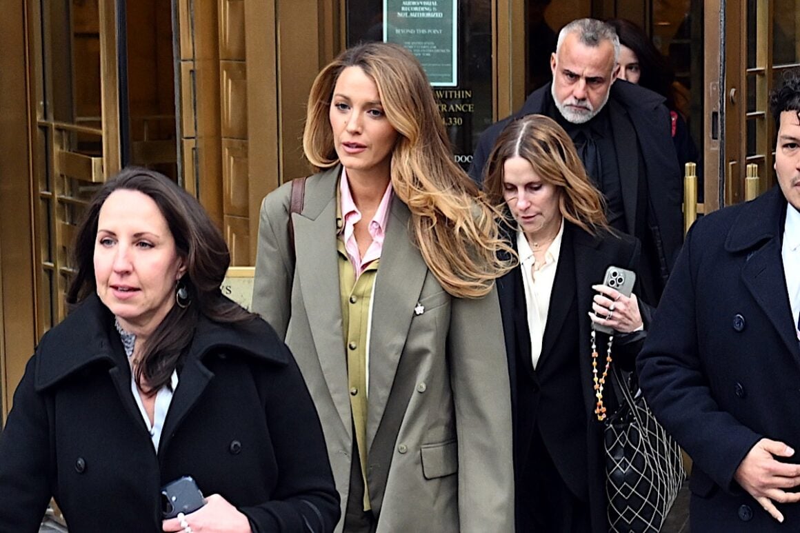 Blake Lively Leaves New York City Courthouse