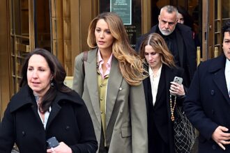 Blake Lively Leaves New York City Courthouse