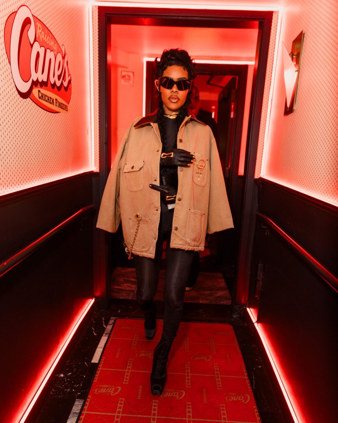 Raising Cane's owner and founder Todd Graves hosts celebrity friends for Super Bowl LX at Levi Stadium in Santa Clara