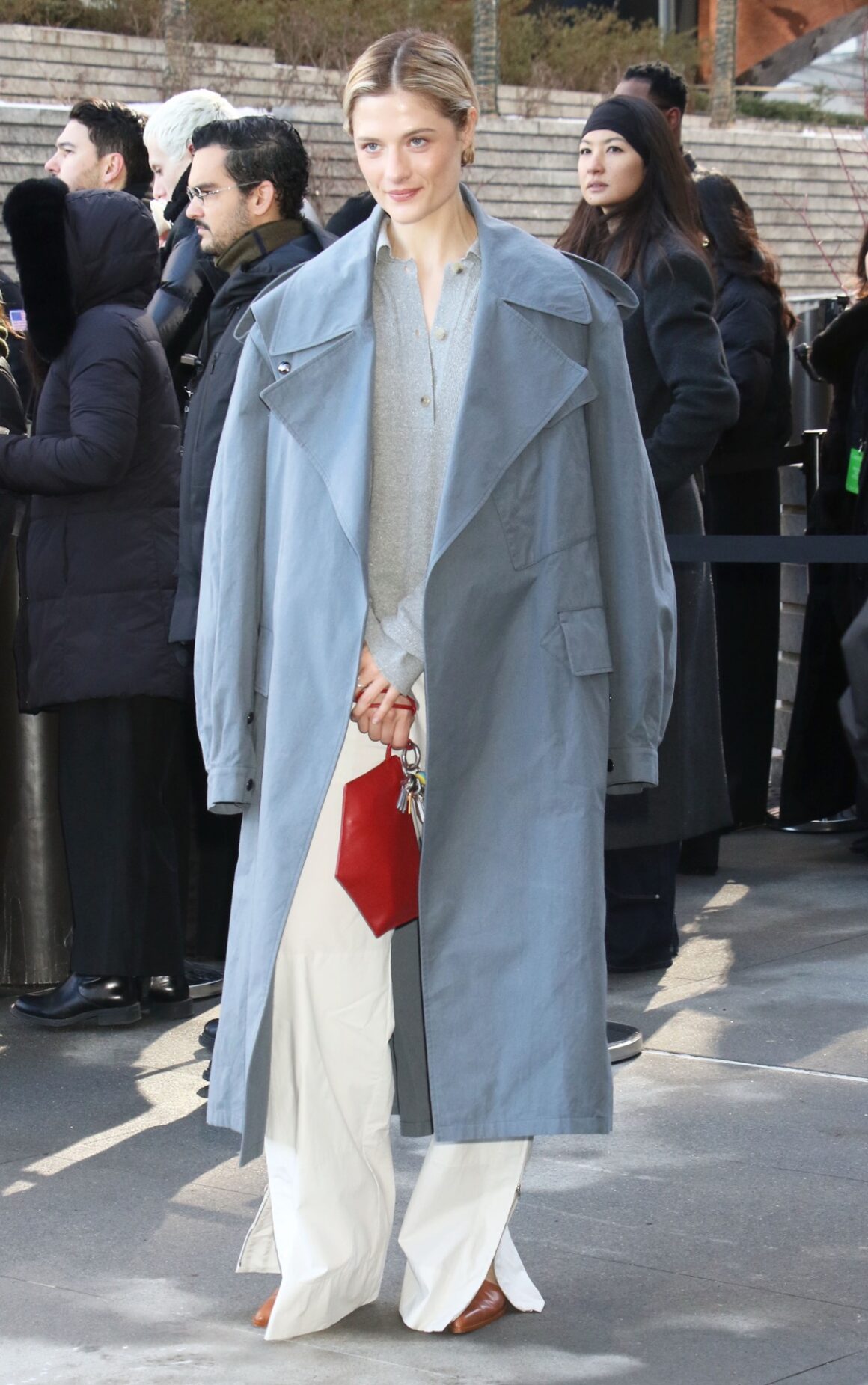 New York Fashion Week - Fall/Winter 2026 - Calvin Klein Show - Outside