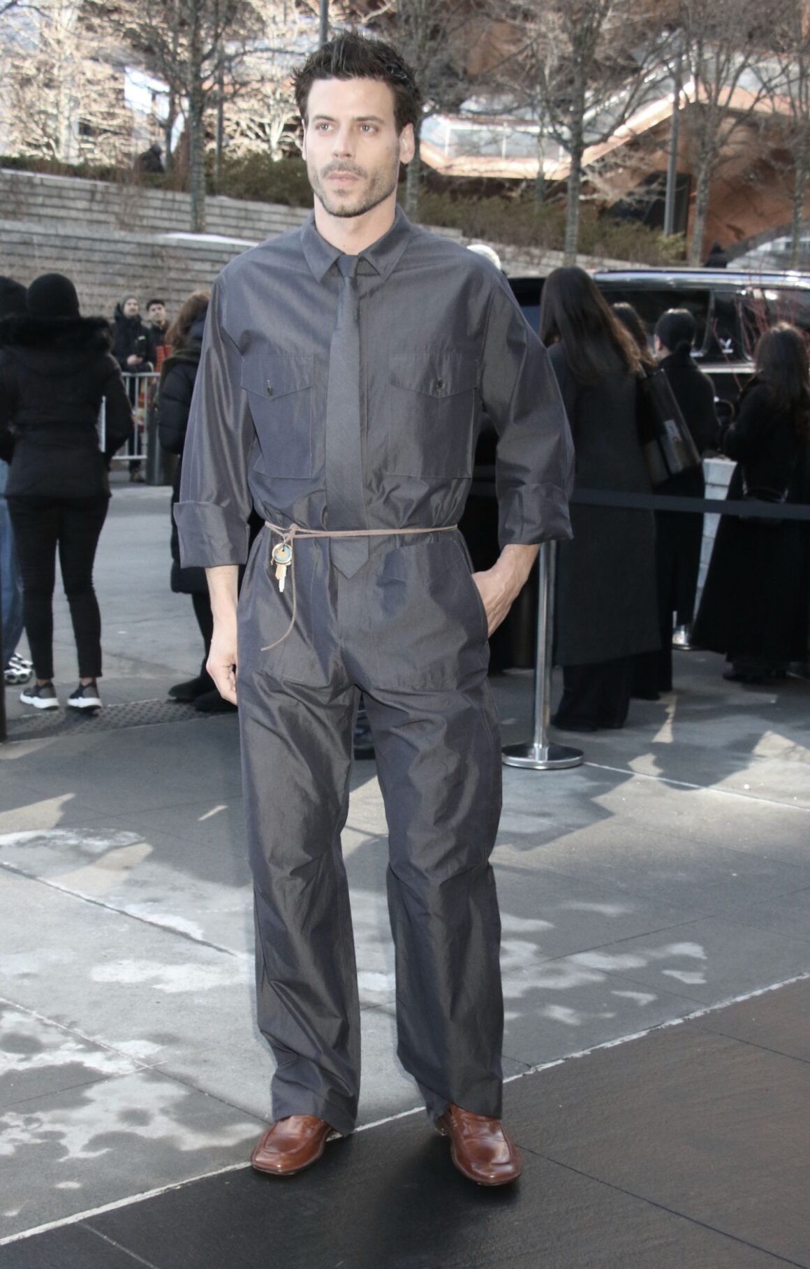 New York Fashion Week - Fall/Winter 2026 - Calvin Klein Show - Outside
