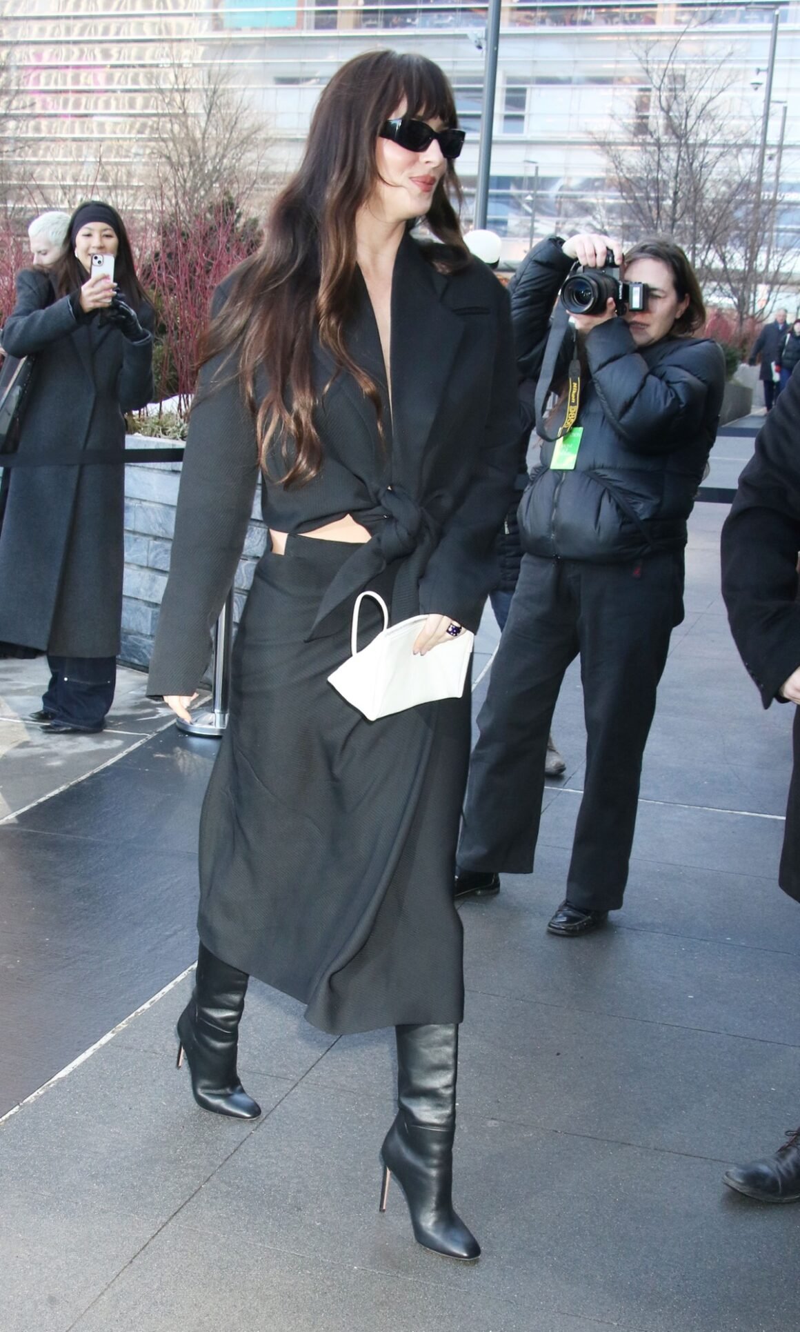 New York Fashion Week - Fall/Winter 2026 - Calvin Klein Show - Outside