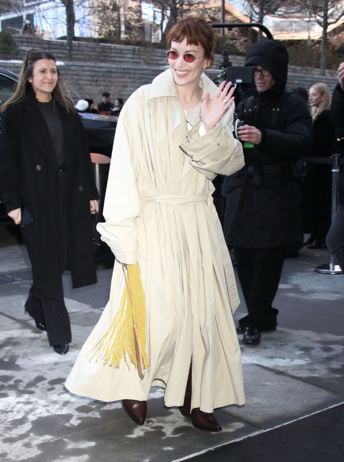 New York Fashion Week - Fall/Winter 2026 - Calvin Klein Show - Outside