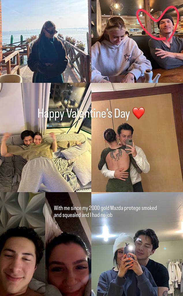 Hudson Williams Valentine's Day post