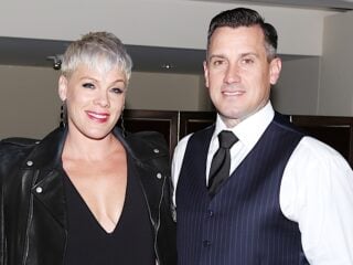 Pink and Carey Hart