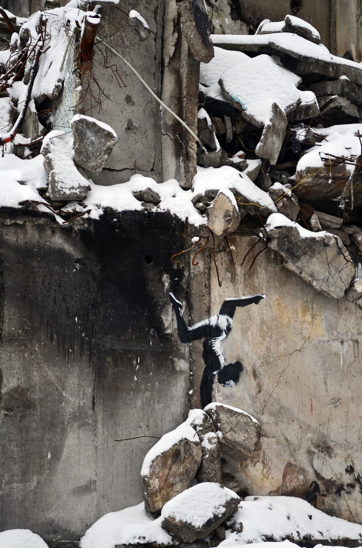 Banksy’s Murals In Kyiv Region
