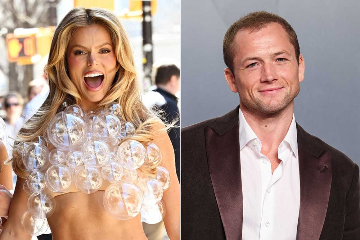 Brooks Nader and Taron Egerton