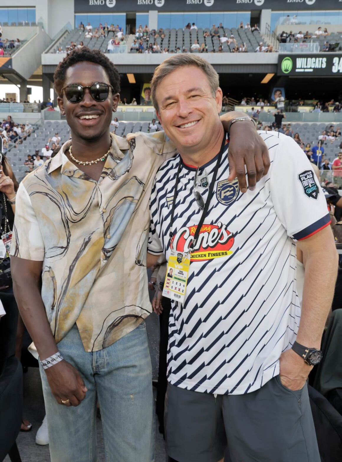 Raising Cane's Owner and Founder Todd Graves Hosts Celebrity Friends at Fanatics Flag Football Classic