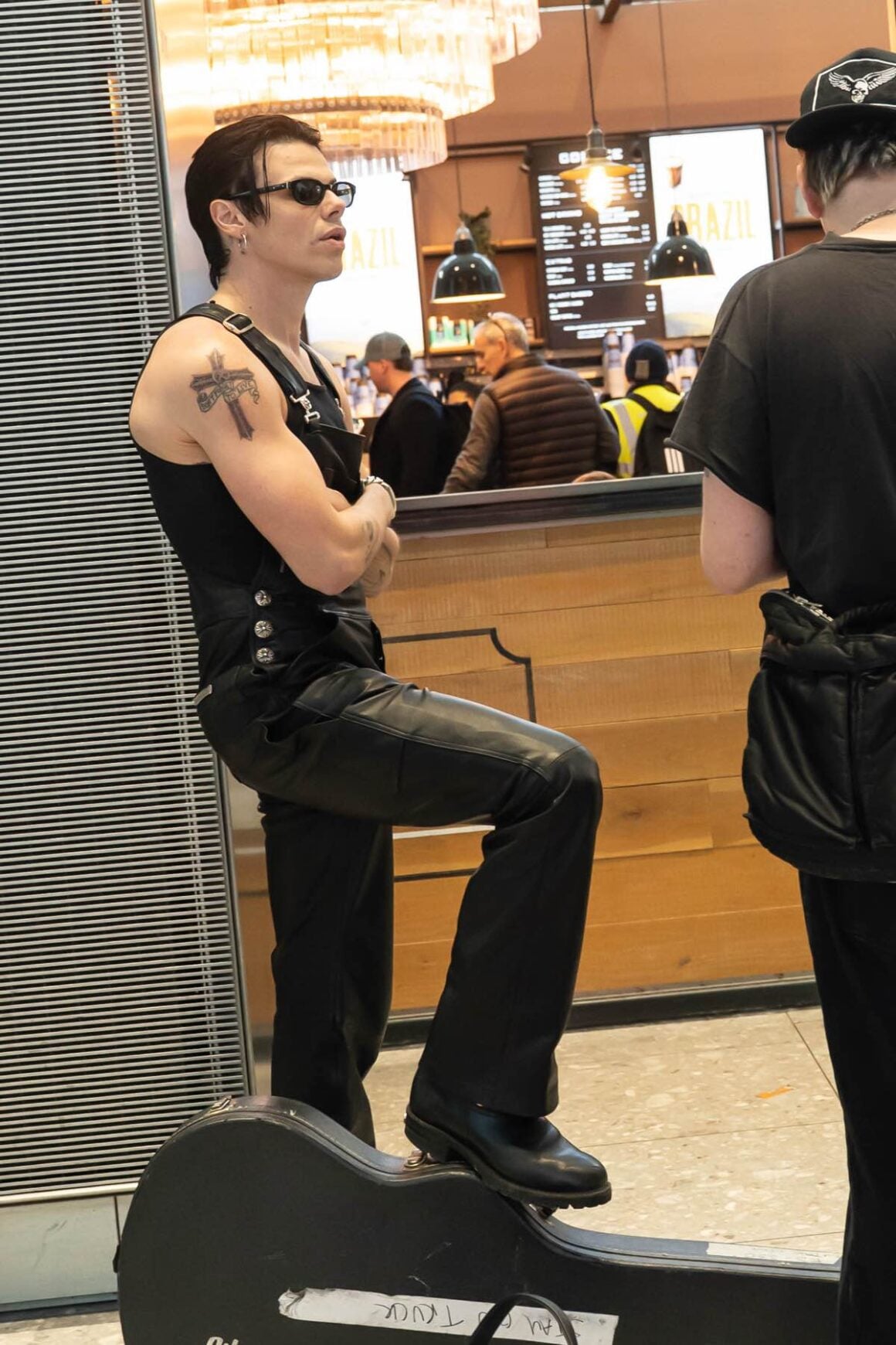 Yungblud Lands At Heathrow Airport