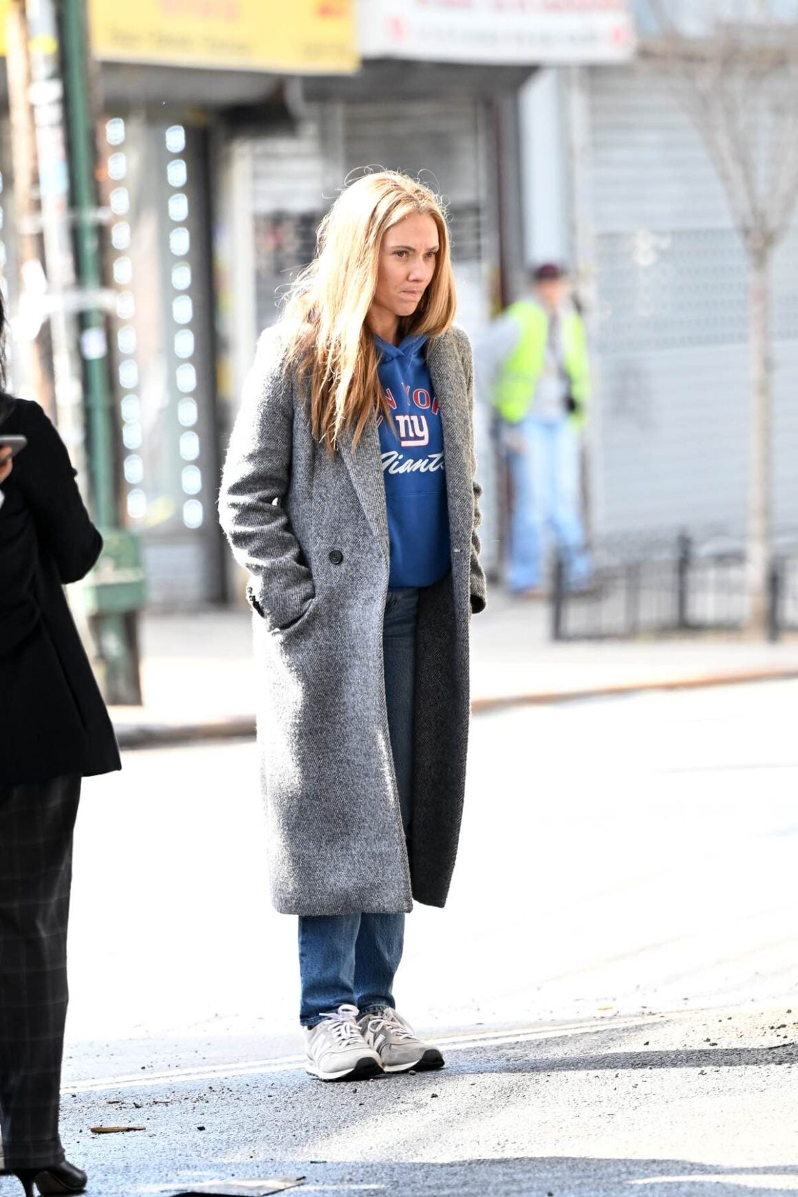 Scarlett Johansson Films 'The Exorcist' In New York