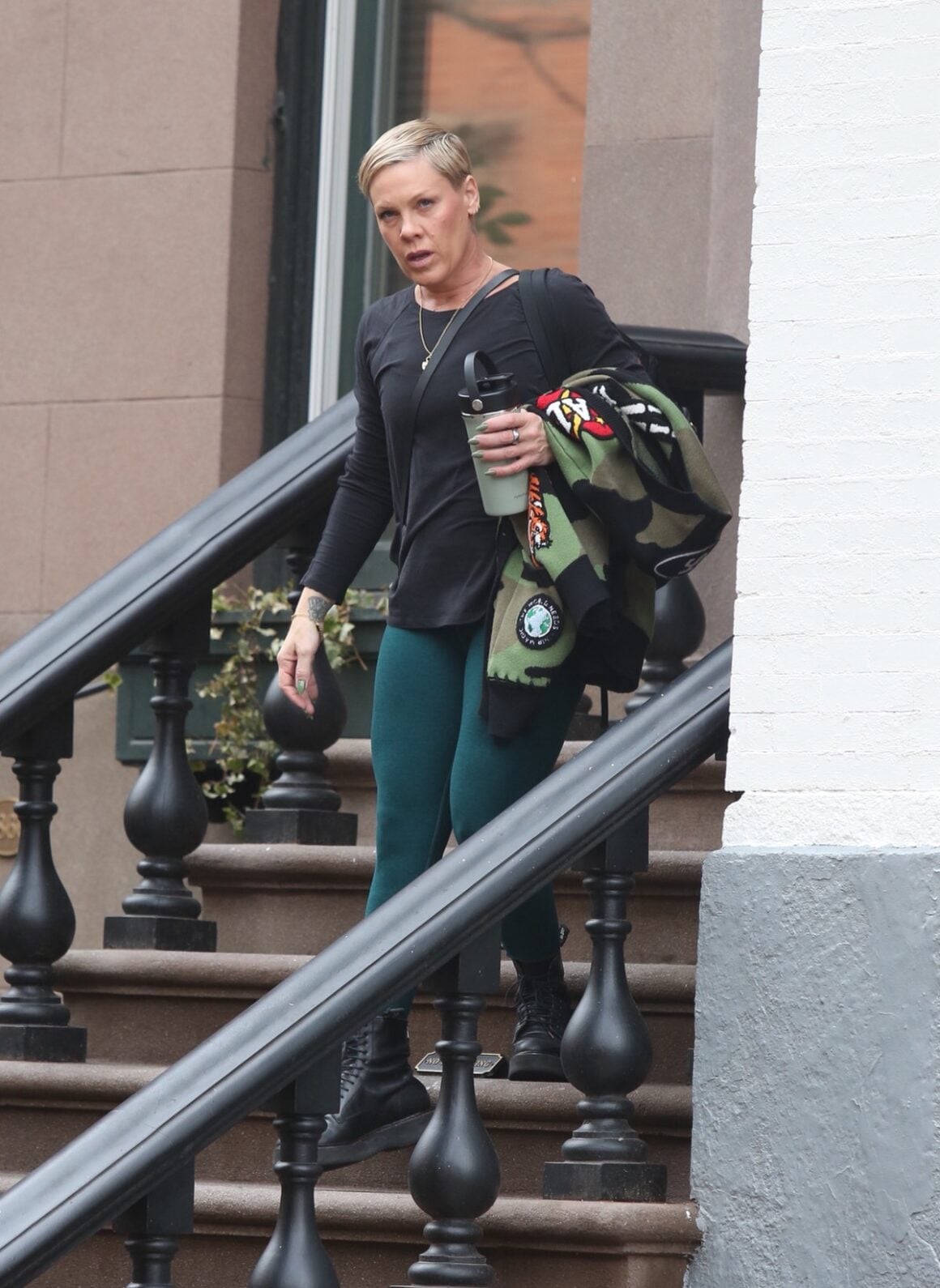 Ringless Pink And Carey Hart Depart Townhouse Amidst Split Rumors