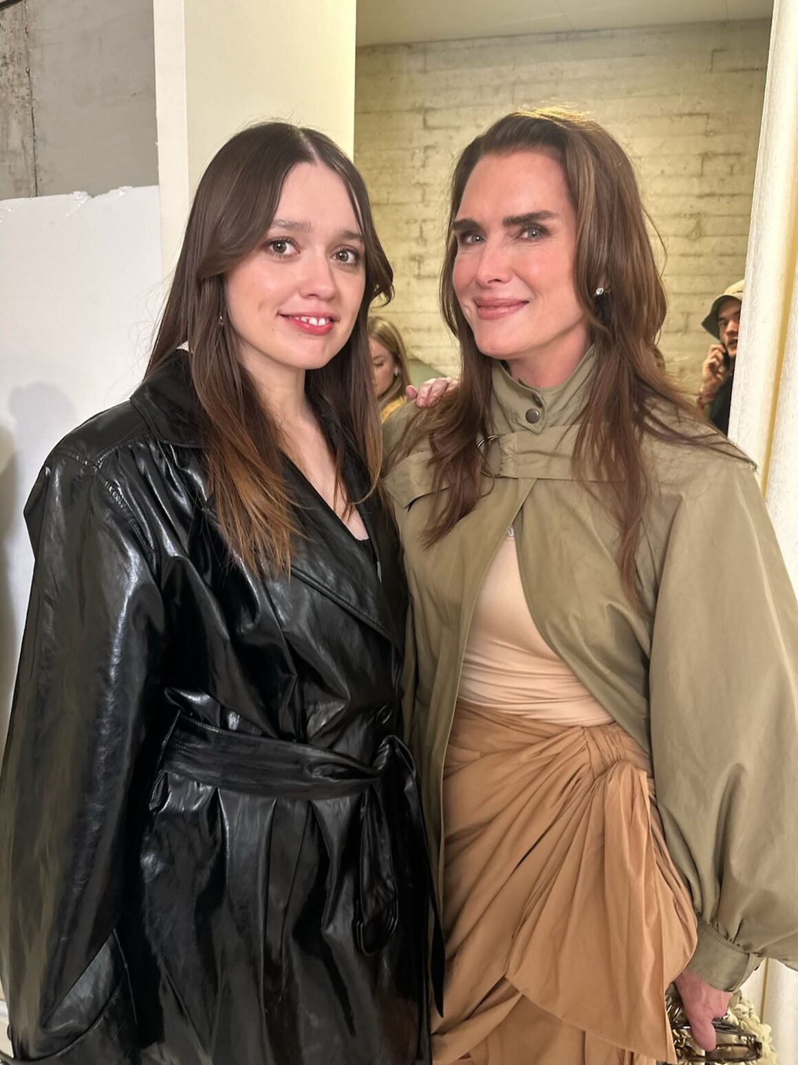 Brooke Shields In Paris For Fashion Week