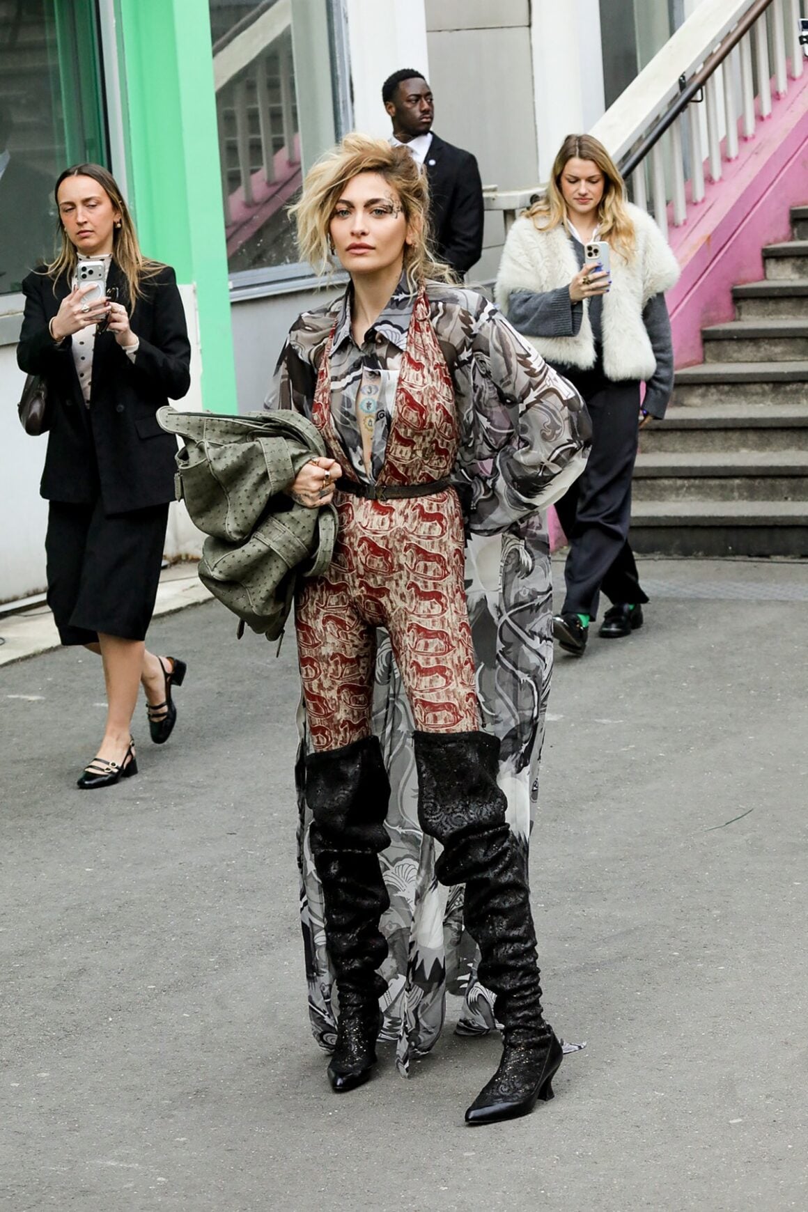 Paris Fashion Week Womenswear Fall/Winter 2026-2027: Vivienne Westwood - Outside Arrivals