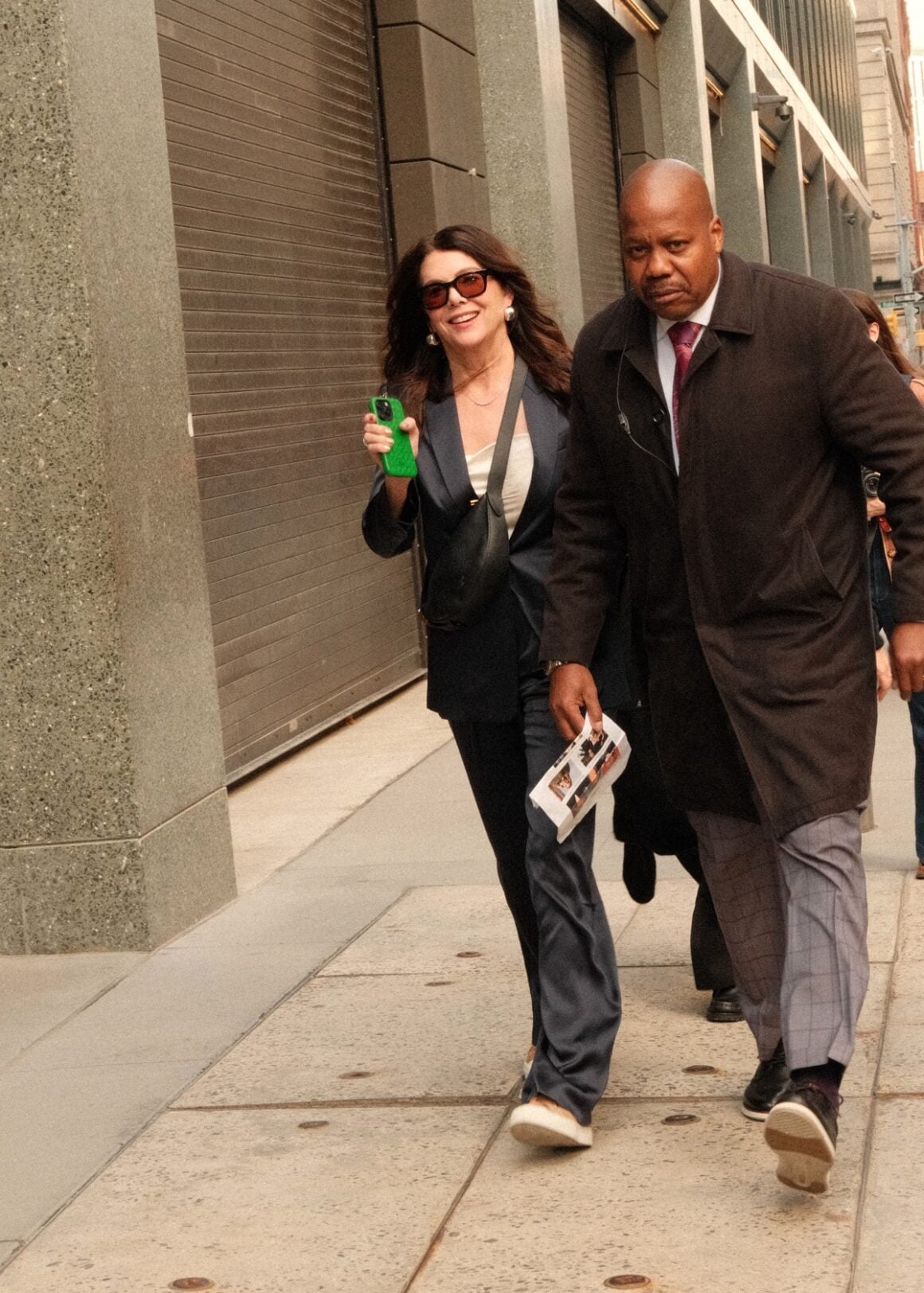 Celebrities Outside ABC Studios