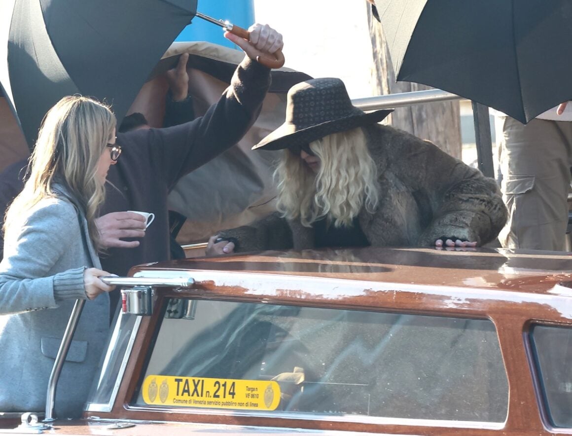 Madonna Filming Seth Rogen's 'The Studio' In Venice