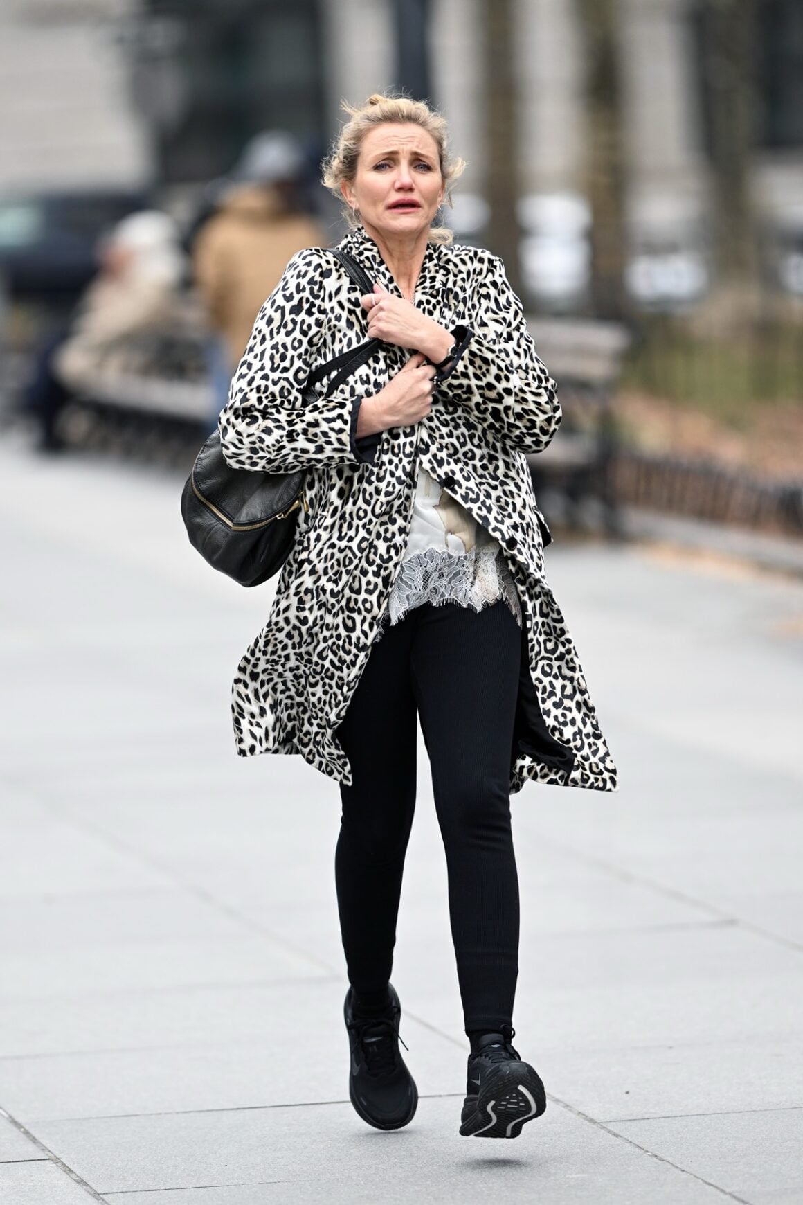 Cameron Diaz Spotted Filming In New York City