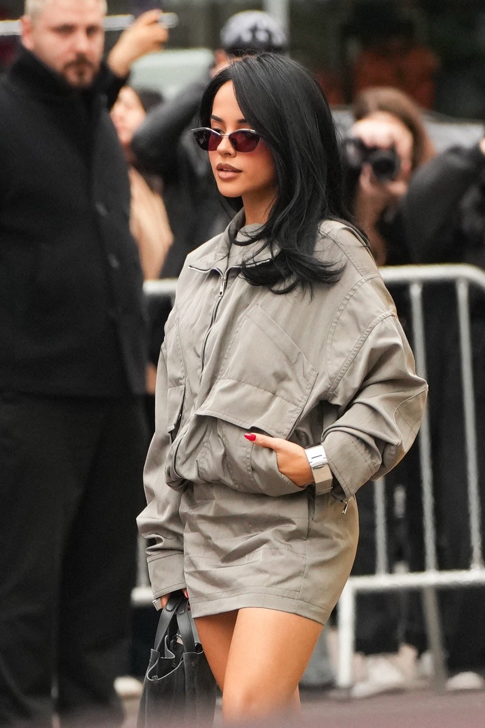 Milan Fashion Week Womenswear Fall/Winter 2026/2027: Ferrari - Outside Arrivals