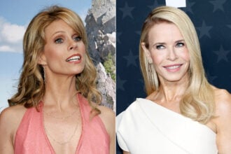 Cheryl Hines and Chelsea Handler