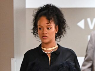 Pregnant Rihanna out in Los Angeles