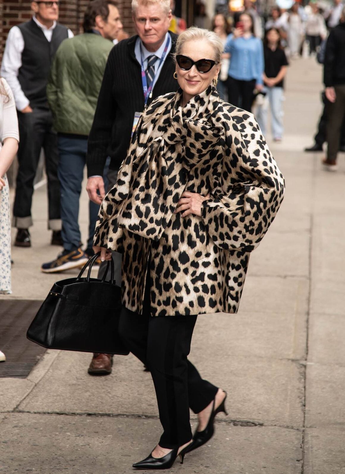 Meryl Streep at Stephen Colbert Show