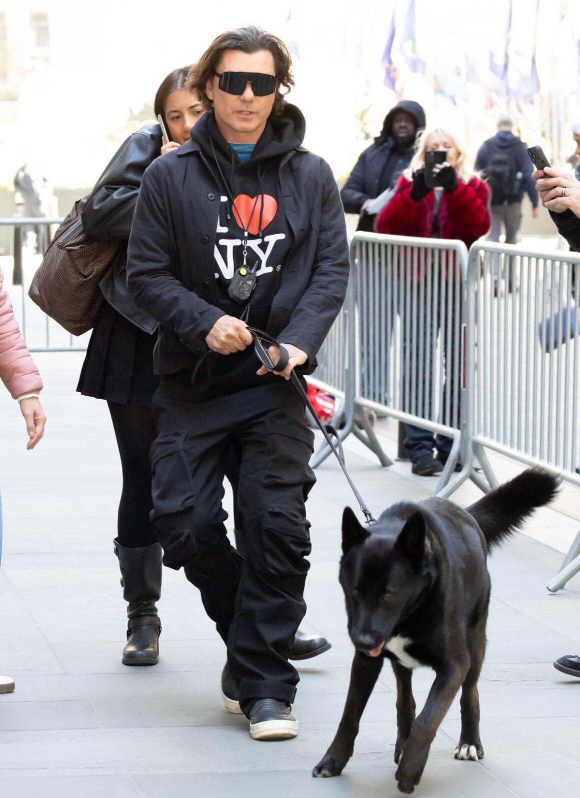 Celebrities outside NBC 'Today' show studios