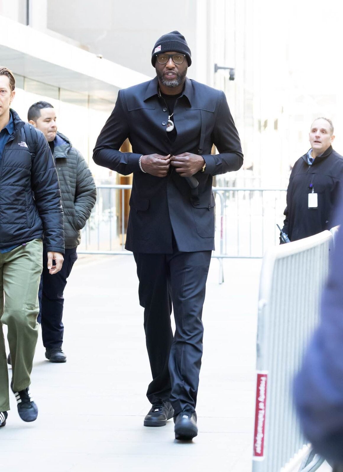 Celebrities outside NBC 'Today' show studios