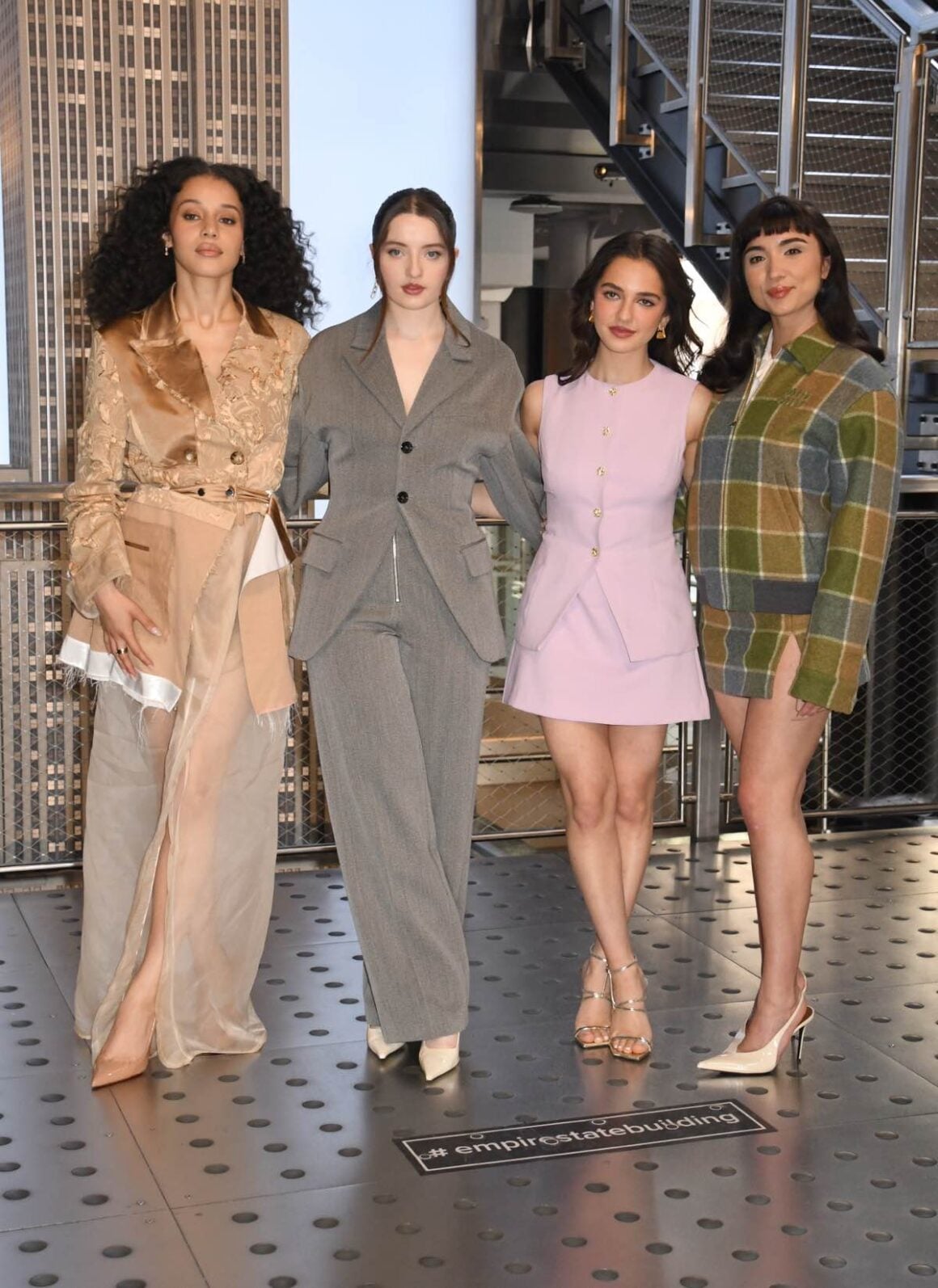 'The Testaments' Cast Visit The Empire State Building