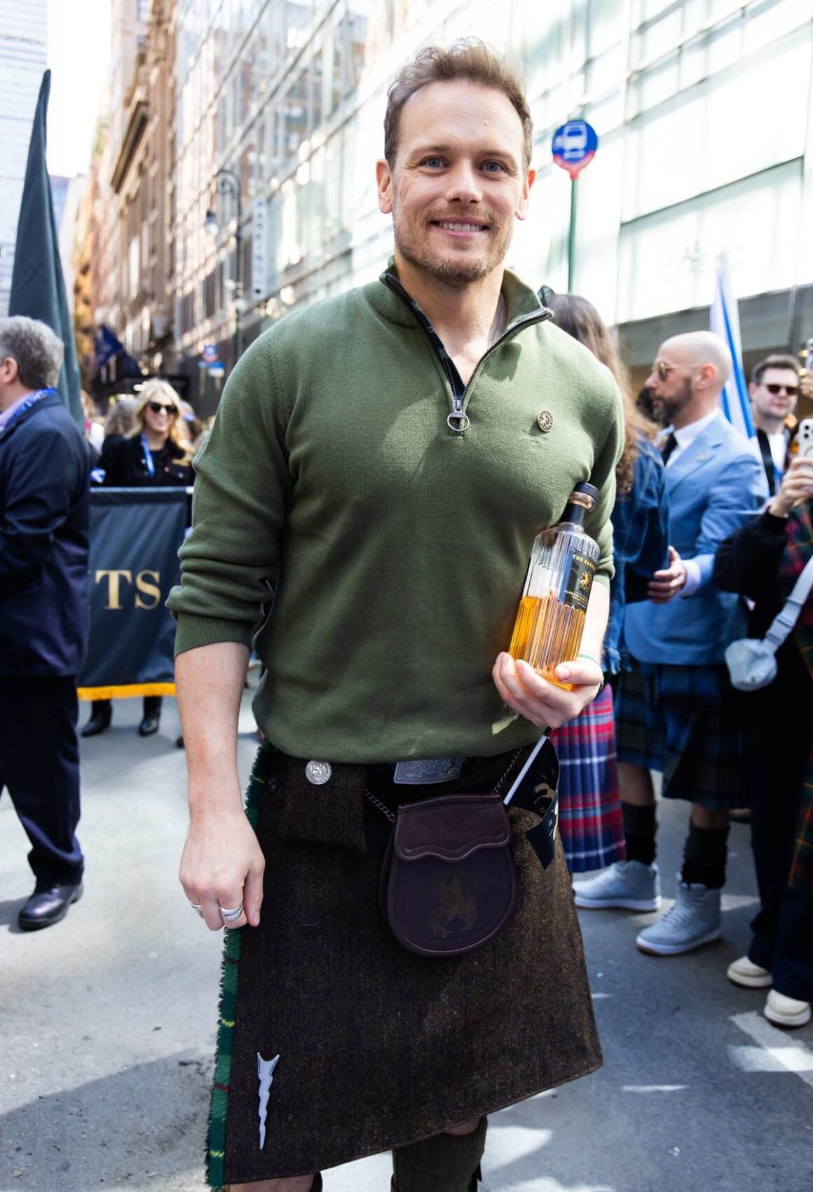 Sam Heughan is Grand Marshal 2026 Tartan Day Parade