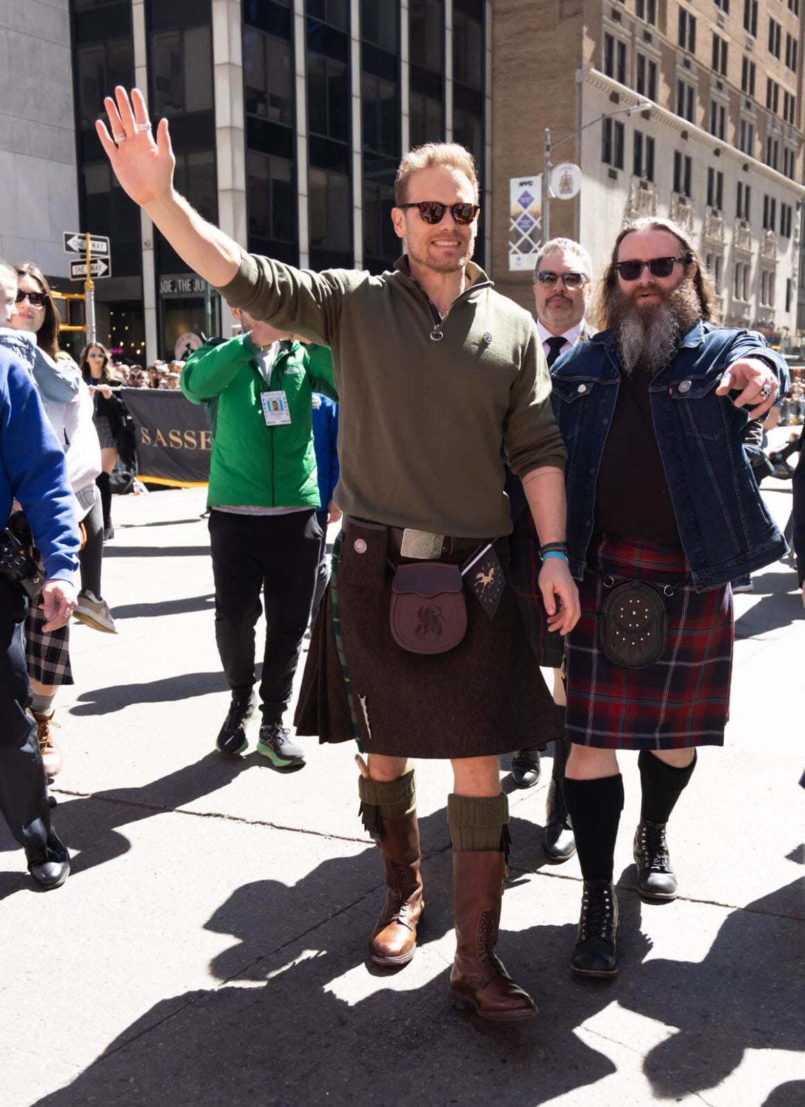 Sam Heughan is Grand Marshal 2026 Tartan Day Parade