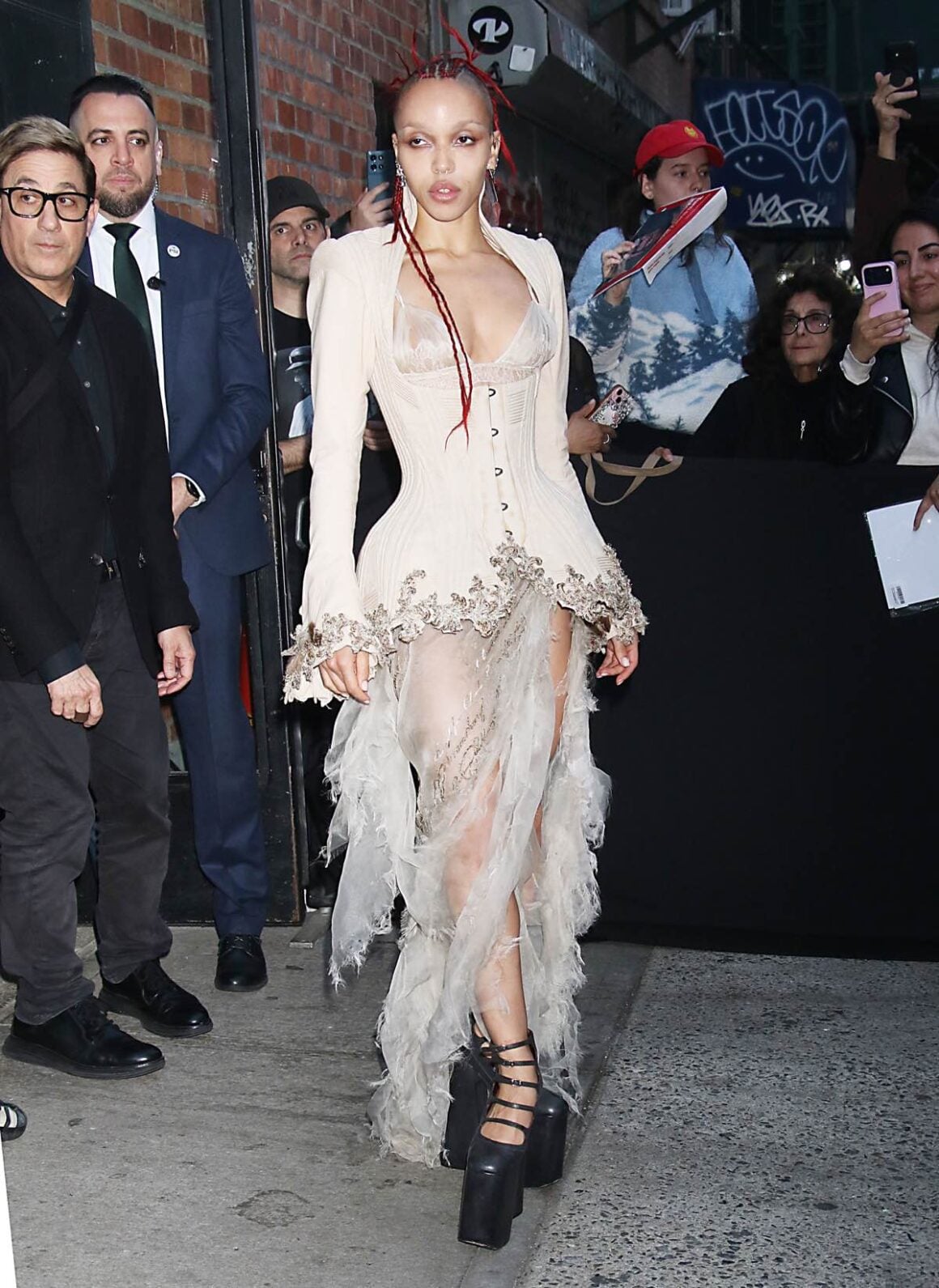 New York Special Screening Of 'Mother Mary' - Outside Arrivals