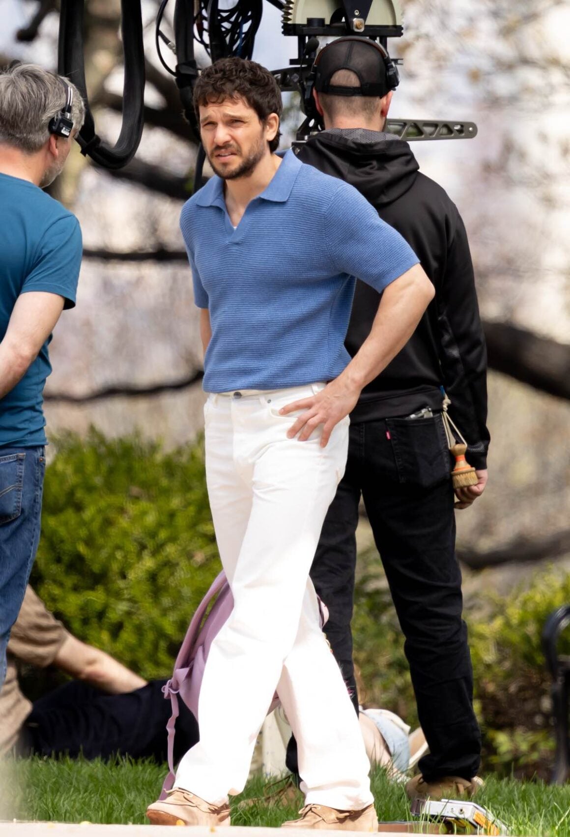 Kit Harington Filming 'Count My Lies' In New York City