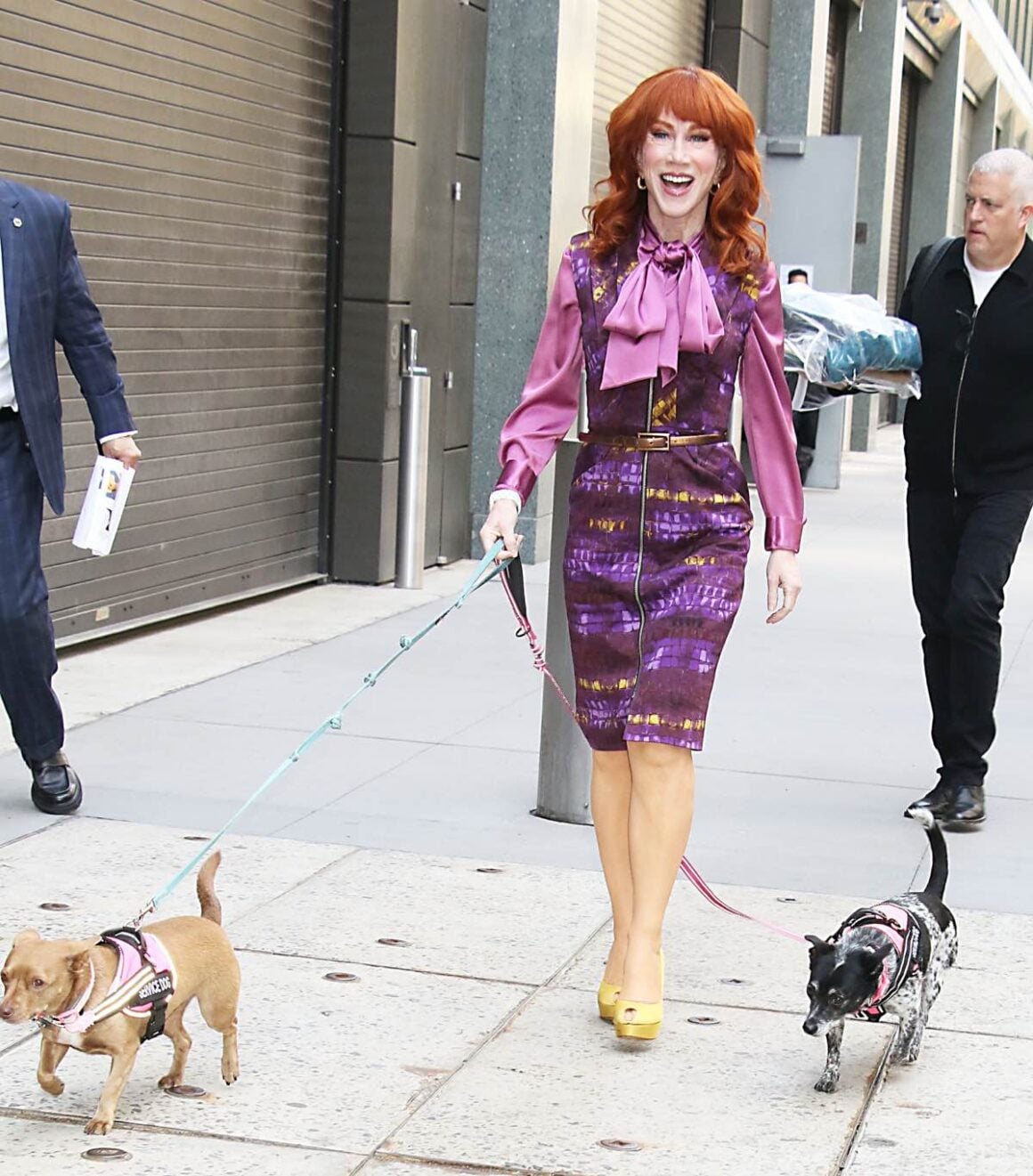 Celebrities At ‘The View’ Show Studios