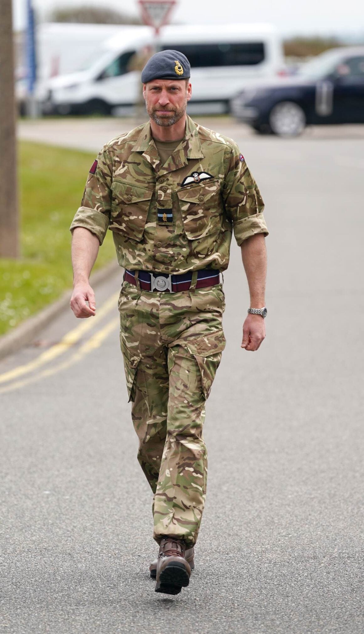The Prince of Wales Visits RAF Valley