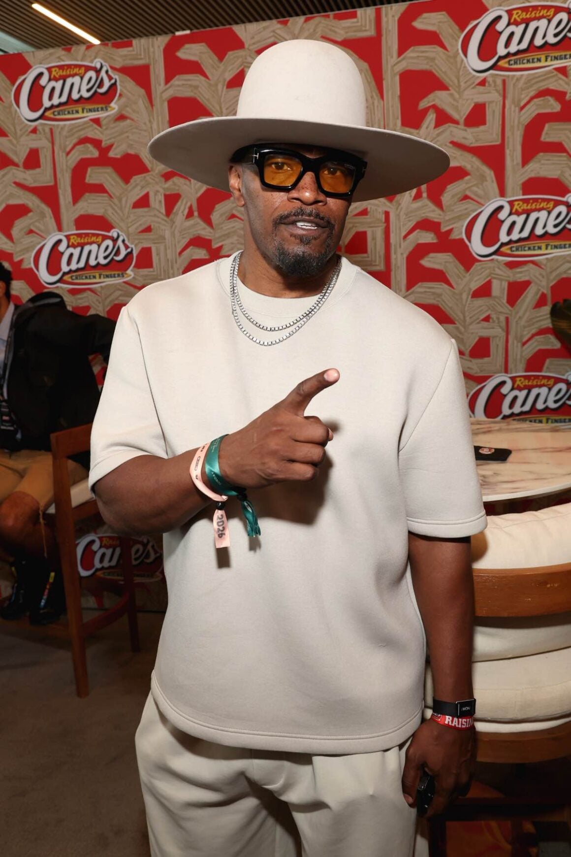Raising Cane's Owner And Founder Todd Graves Hosts Celebrity Friends At Sunday's Race In Miami
