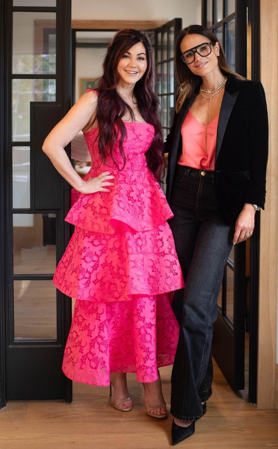 Cindy Eckert and Jordana Brewster