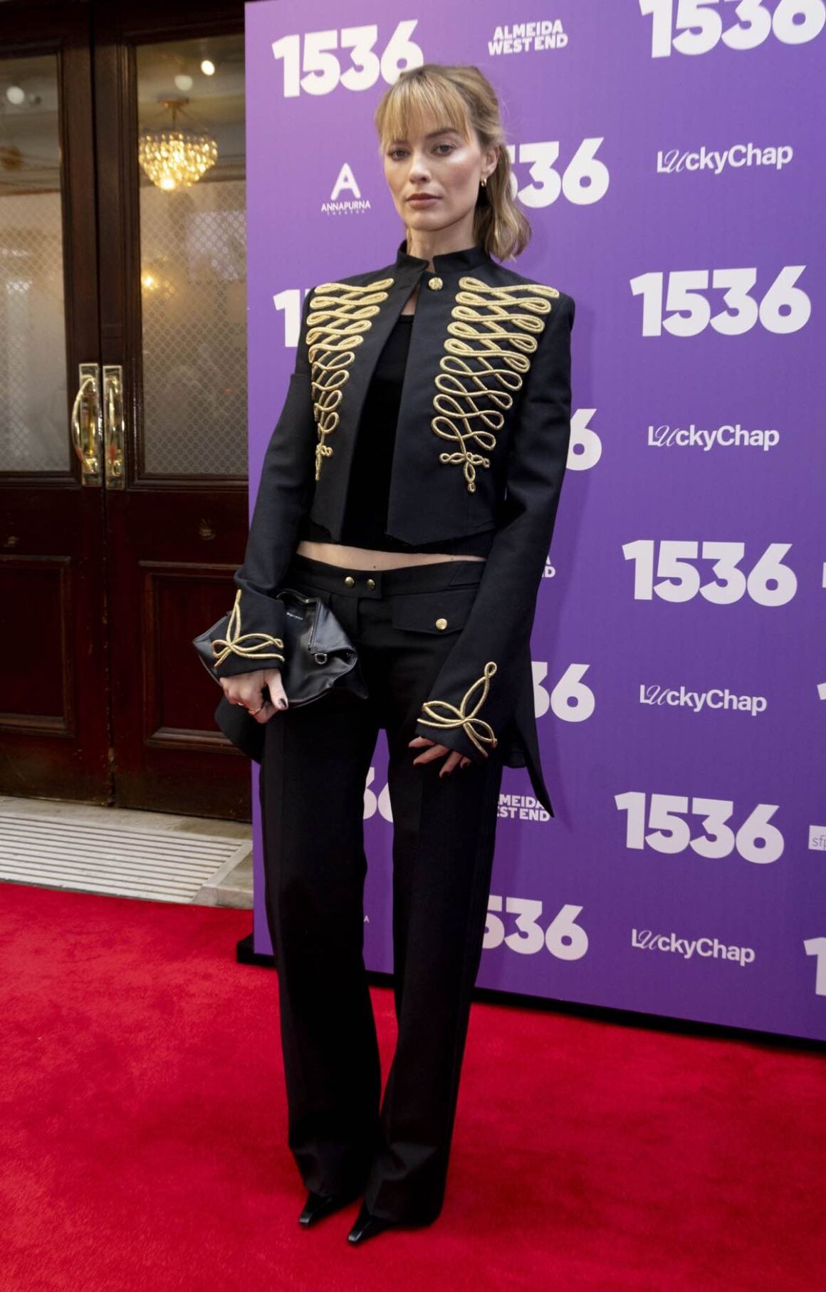 Margot Robbie Attends The '1536' West End Opening Night
