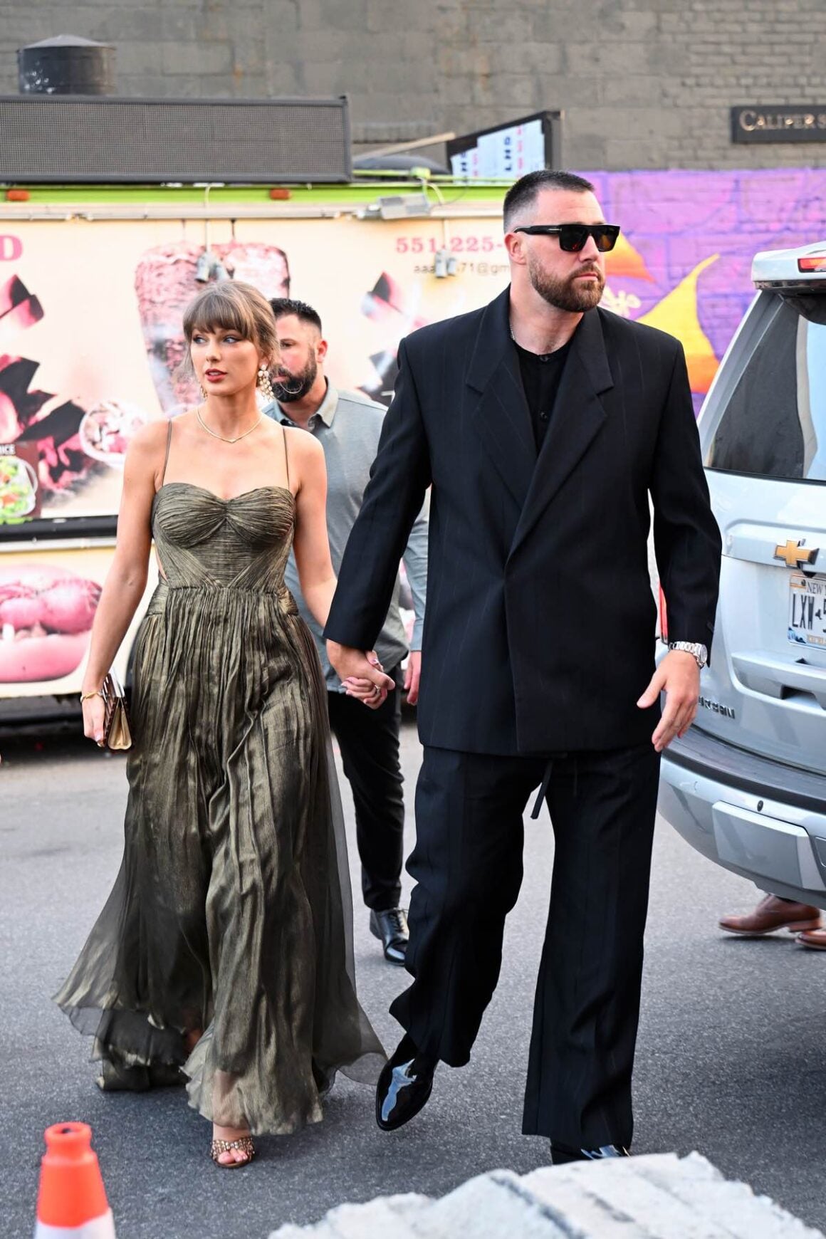 Taylor Swift and Travis Kelce spotted on their way to have dinner in Brooklyn New York City